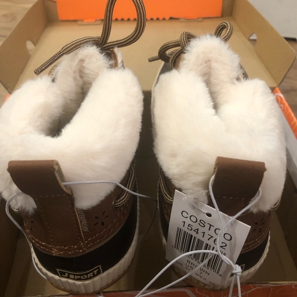 JSport  Women's Mary Duck Boot (7, Brown) - Picture 3 of 6